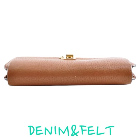 CHLOE Caramel Leather Drew Front Flap Long Zipped Wallet | PRELOVED!!🤎🤎 - Picture 6 of 9